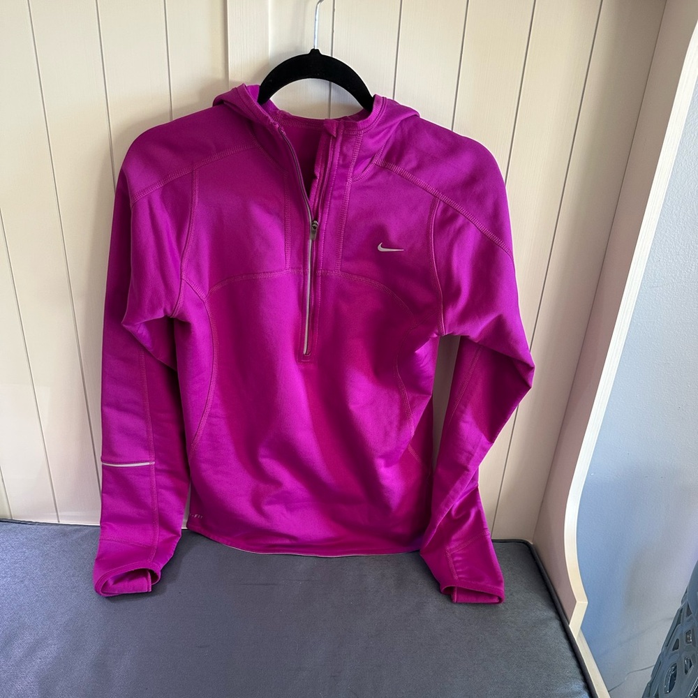 Nike Magenta Half-Zip Pullover